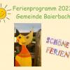 Planung Ferienprogramm 2023 Gemeinde Baierbach